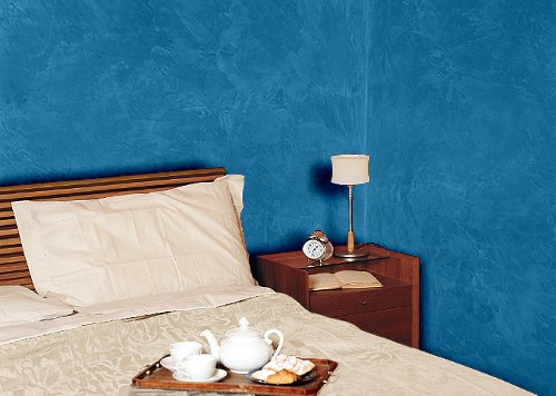 polished stucco wall