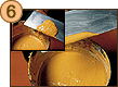 Here is a picture of the two different consistencies.
Use our special spatulas, especially for the third coat.
